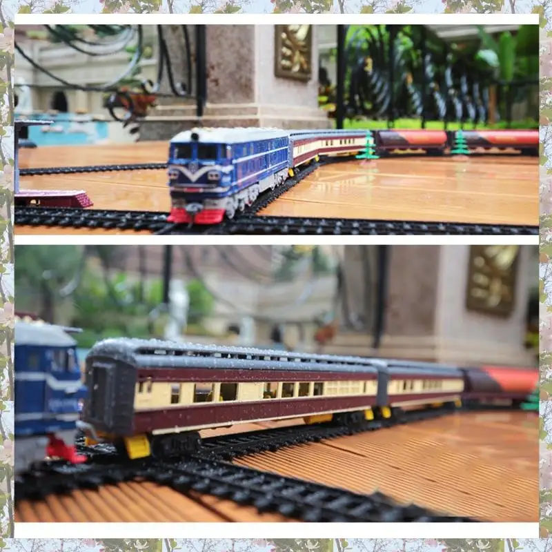 

X18A-Kids Simulation 1:87 Alloy Internal-Combustion Locomotive Model Acousto-Optic Train For Children Gift