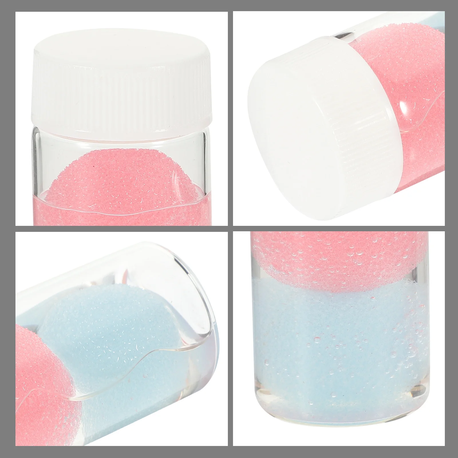 2 stks Wimper Pincet Cleaner Lash Extension Supplies Spons Bal Kit Voor Kleverige Lijm Verwijderen Snelle Reiniging Tool Voor Salon Thuis