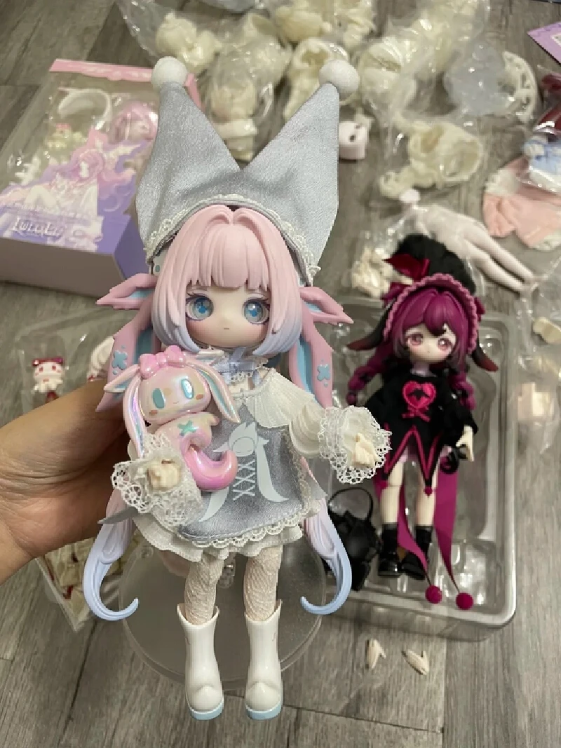 Original auf Lager Luluelf Story Bjd Blind Box im Maßstab 1:12, limitierte Auflage, Kawaii-Sammler-Schreibtischdekoration, Weihnachtsgeschenk