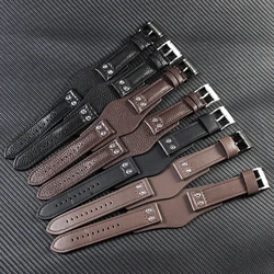 Breathable Skin Friendly Genuine Cowhide Leather Watchbands for Fossil  Ch3051 Ch2564 Ch2565 Ch2891 Waterproof Strap 22mm