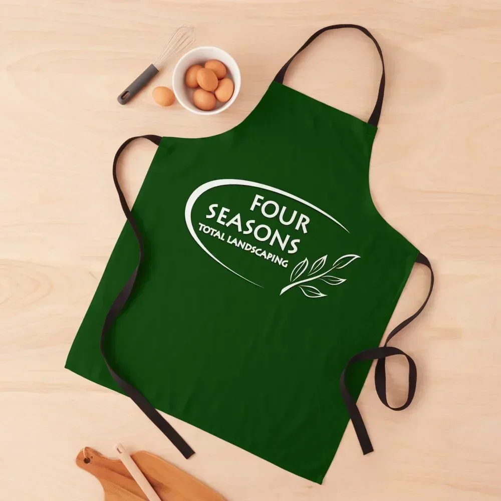 

Four Seasons Total Landscaping Logo Apron Chef Uniform Women Nursing useful gadgets for home Kitchen Handle For Women Apron