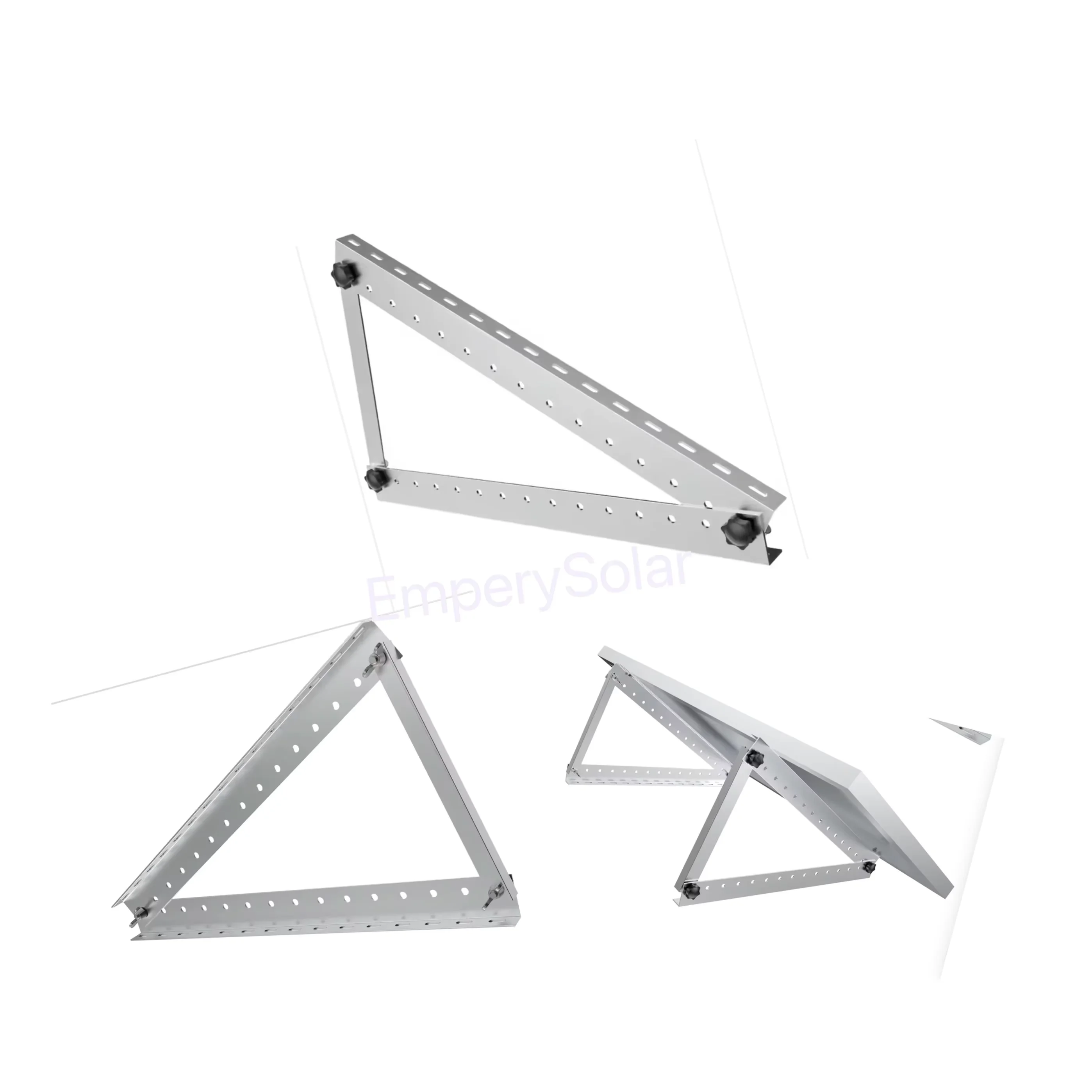Flat Roof Mounting Structure Bracket Adjustable Triangle Rack Solar Bracket Easy Install Solar Mounting Rack Solar Energy System - Detail 1