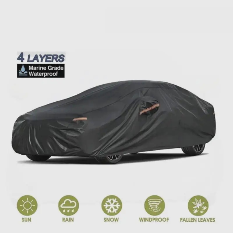 لسيارة VW Passat & Passat Estate 2010 2024 حماية خارجية مقاومة للماء والغبار كاملة مماثلة لغطاء الثلج وأغطية السيارات