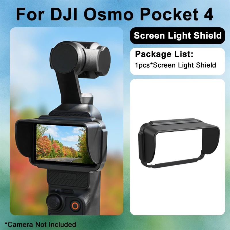 For DJI OSMO Pocket 4 Accessories Set Protective Case/Storage Bag/Lens Screen Protector/Mini Tripod Content Creator Accessory