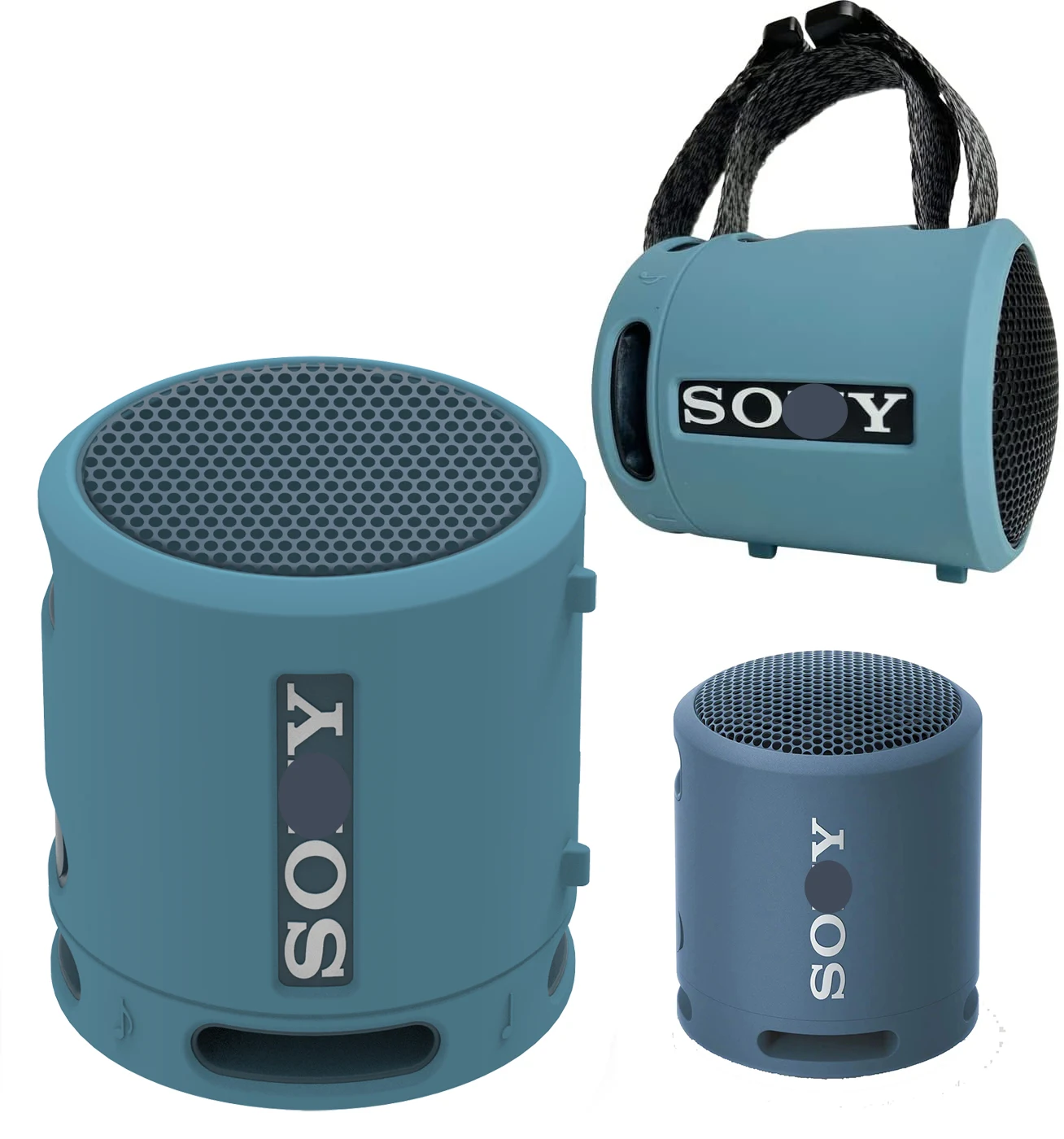 Ốp Vỏ Ốp Lưng Bảo Vệ Cho SRS-XB13 Extra BASS Không Dây Di Động Loa Nhỏ Gọn Có Thể Nằm Xuống Đứng Lên