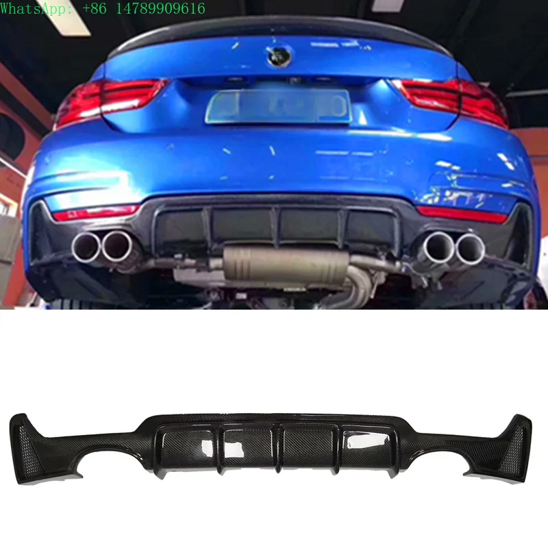 

Complete OEM Facelift Conversion & Custom BuildF32 F33 MP Style Two Sided Double Out High Quality Rear Diffuser Rear Bumper Lip