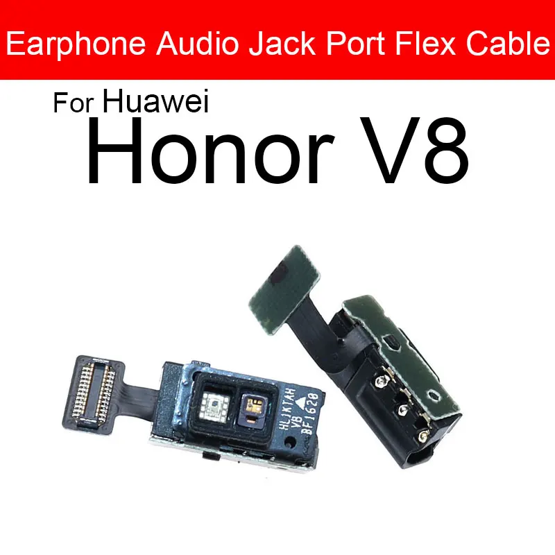 Audio Jack Flex Ribbon For Huawei Honor 20i 9i 9X 10 9 8 Lite 8 Pro 8X Max V8 V9 V10 Headphone Earphone Port Flex Cable Parts