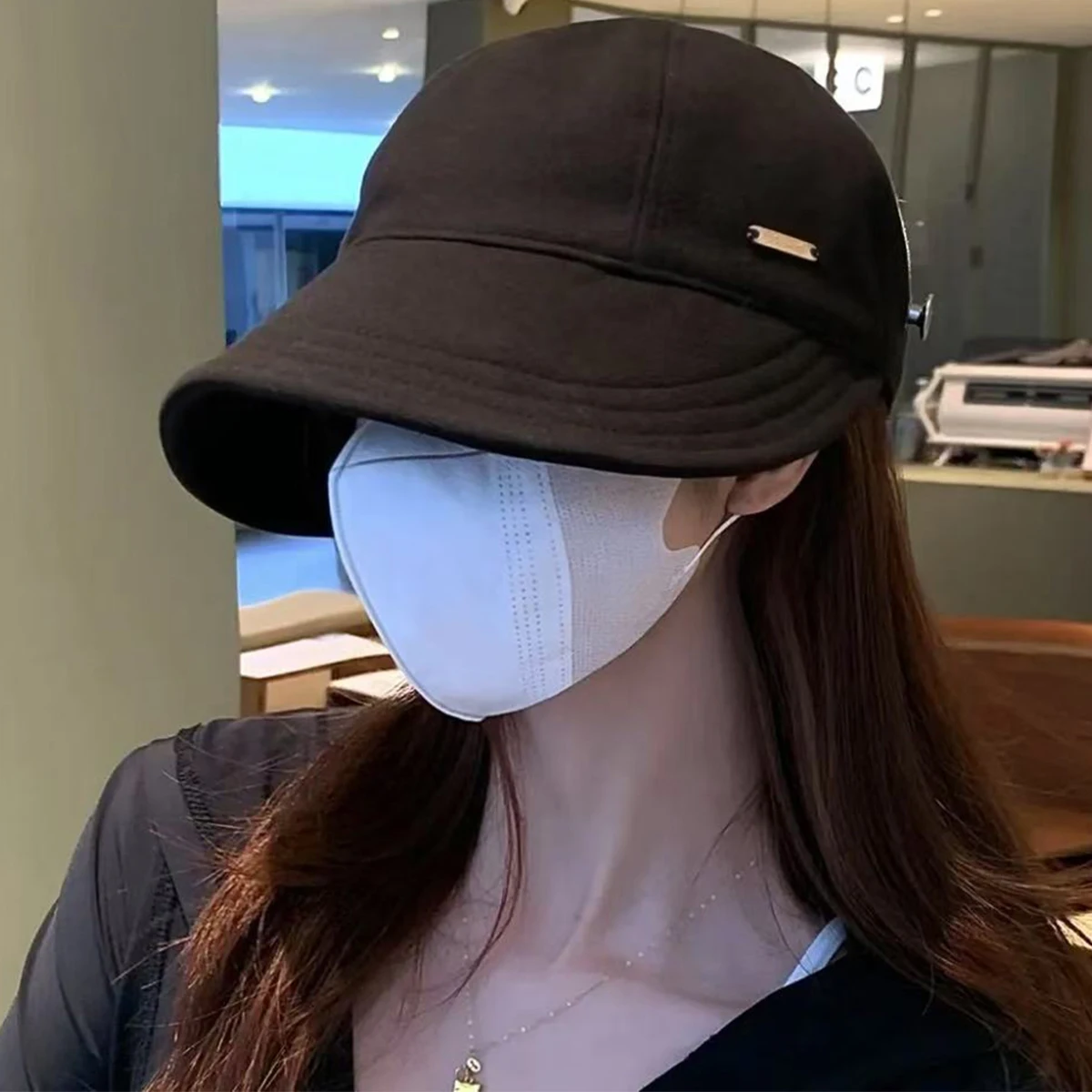 Women Anti-UV Sun Hats Breathable Adjustable Empty Top Visor Caps for Women Men Tennis Golf Running Travel Beach Sport Outdoor H