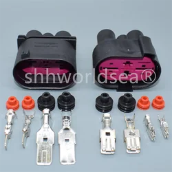 4 Pin Auto Wiring Sensor Connector Fan Socket For VW Passat Tiguan Golf Skoda Octavia For Audi 1J0906444 1J0906234 1J09064