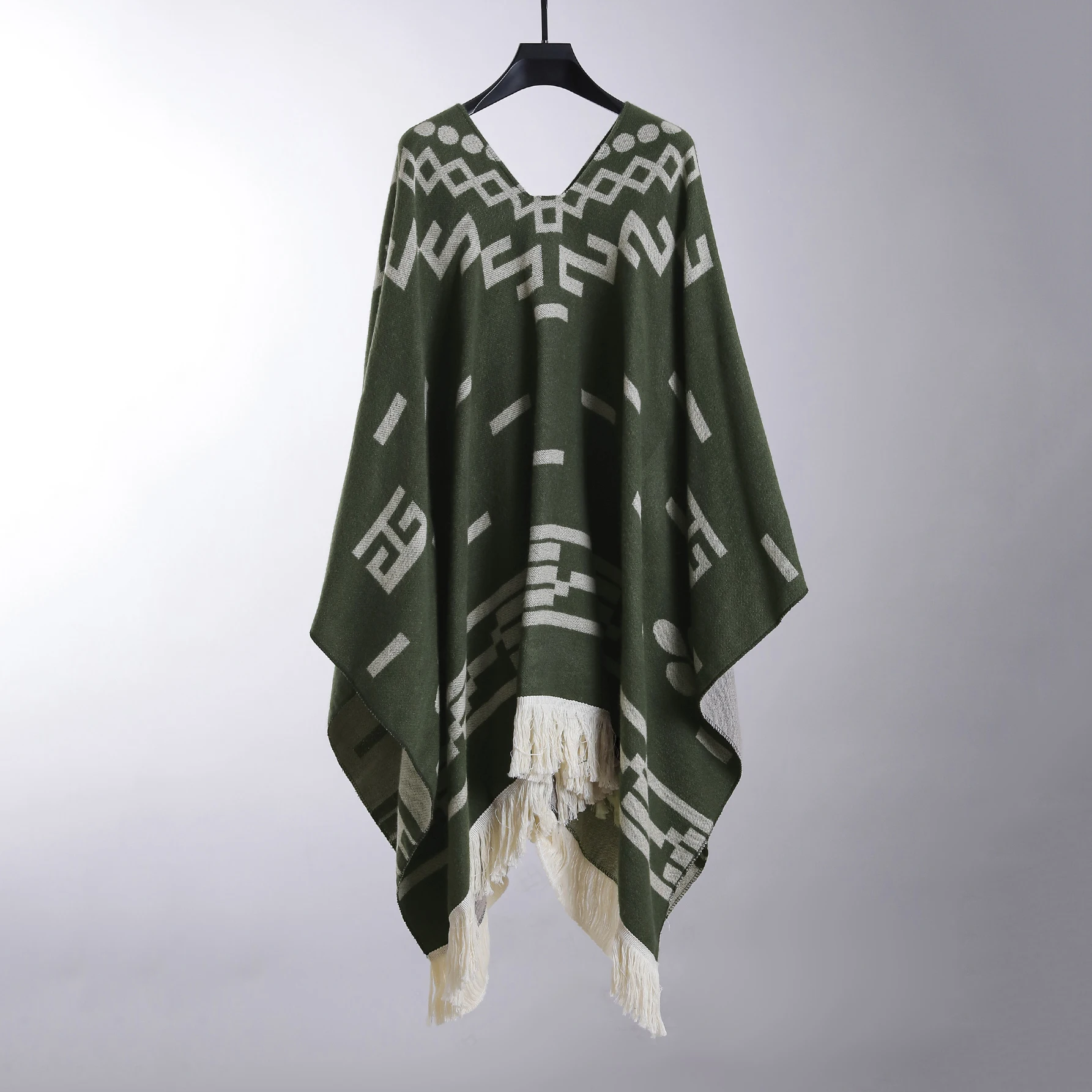 شال متدفق أنيق وبسيط، رأس كبير الحجم مقاوم للرياح دافئ للتصوير الفوتوغرافي أثناء السفر، إكسسوار نسائي أنيق