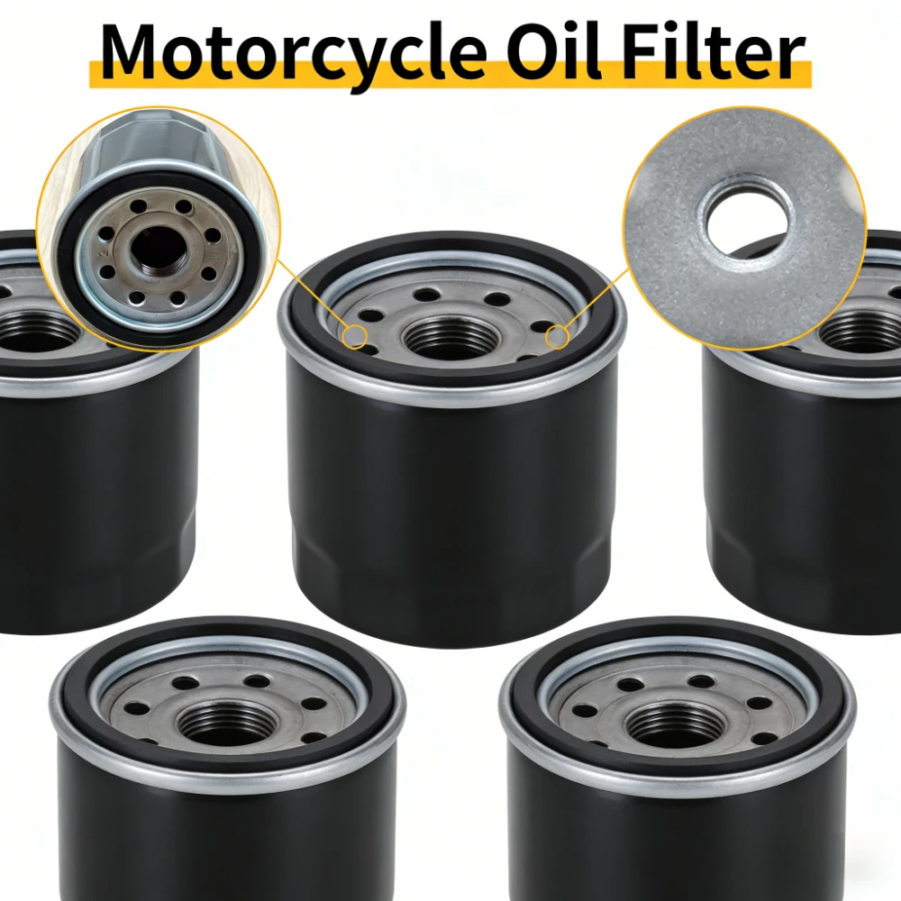 

1/2/4pc Engine Oil Filter For Honda Scooter FSC400 SW-T FJS400 FSC600 FJS600 Silver Wing 400 NSS300 Forza 300 SH300i Integra 700