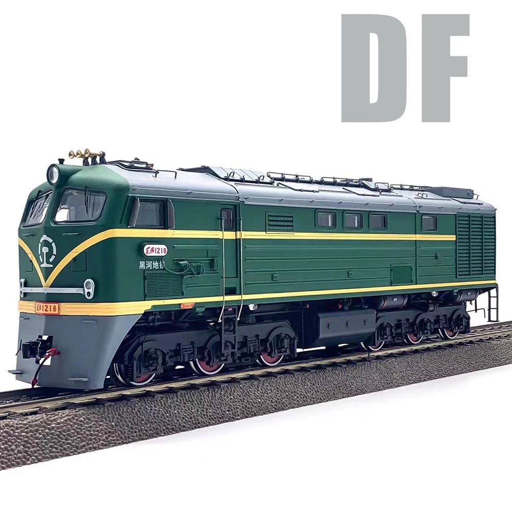 

Changming HO Type 1/87 Simulation Model DF1 Diesel Locomotive Digital Sound Effects Various Train Models Boy Toy Gift