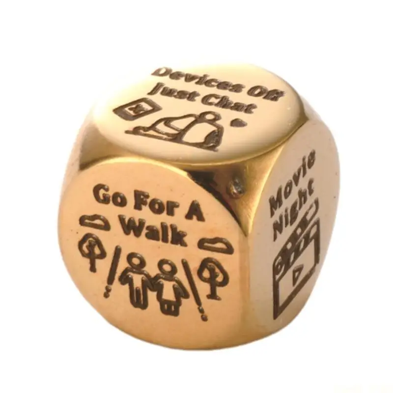 

U2JB кубики для принятия решений о еде, кубики для даты и ночи, портативные кубики для принятия решений о еде, подарок