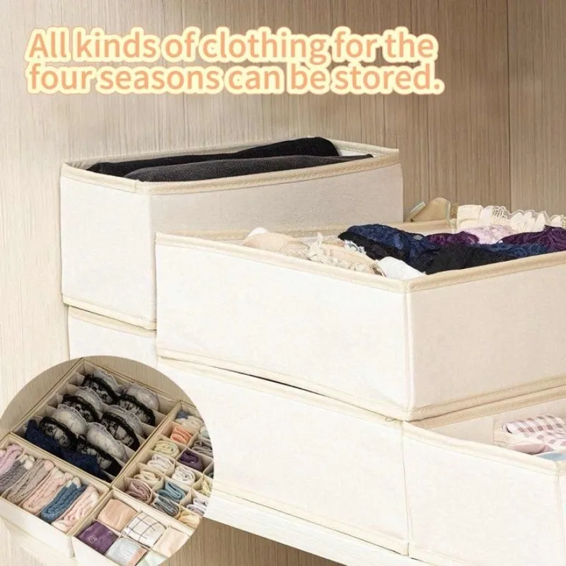 الملابس المنظم صندوق تخزين الملابس الداخلية الصدرية الجوارب خزانة درج المنظم تي شيرت سلة التخزين خزانة التخزين المنظمون
