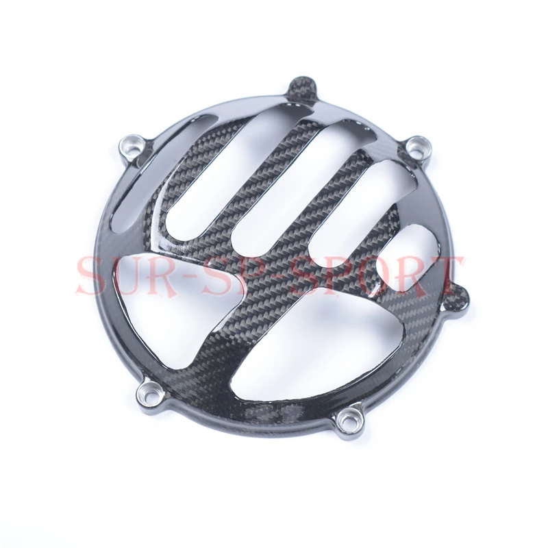 Dry Clutch Cover For ALL Ducati 848 1098 1198 Full Carbon Fiber 100% Protection