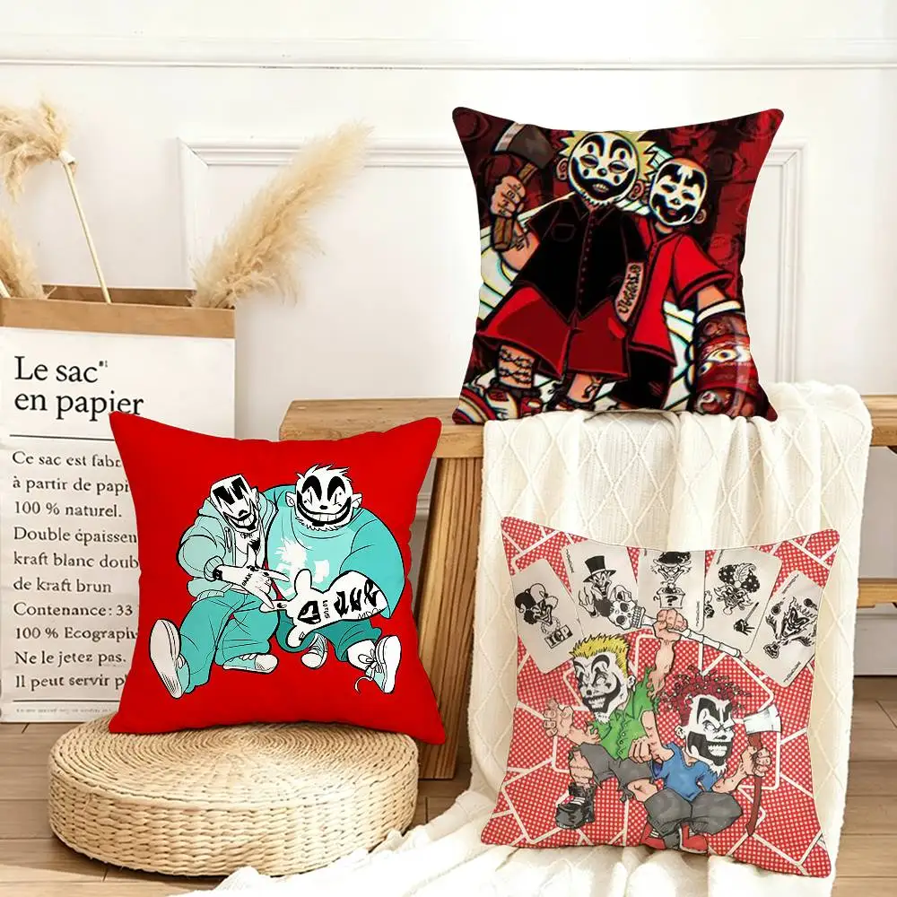 

Hip Hop I-Insane Clown Posse ICP Various Sizes Square Pillow Case For Car Home Bedchamber Decor