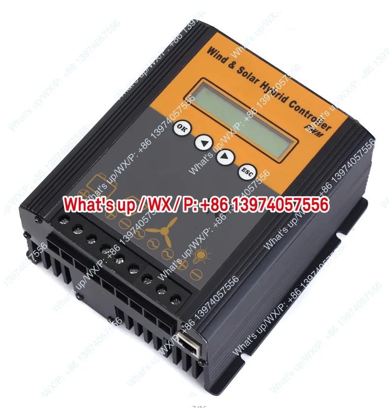 Wind-solar complementary charging controller boost mppt200W300w400w500w600W12v24v
