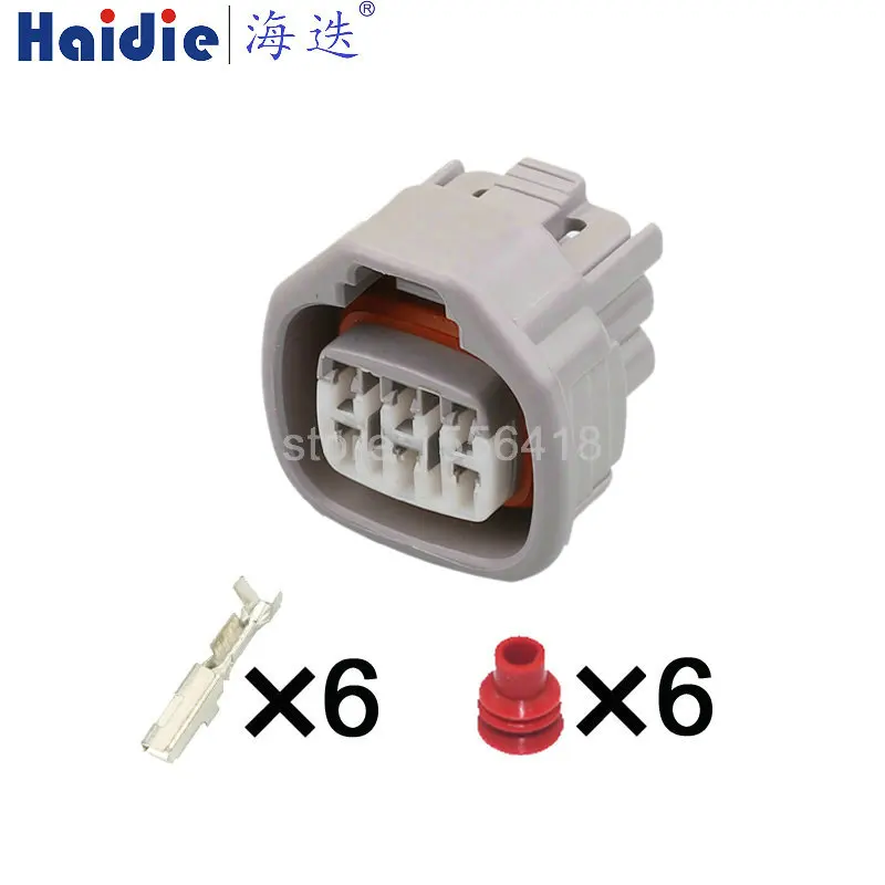 1-20 Sets 6 Pins Automotive Speed Sensor Connector Throttle Pedal Socket Connector 90980-11144