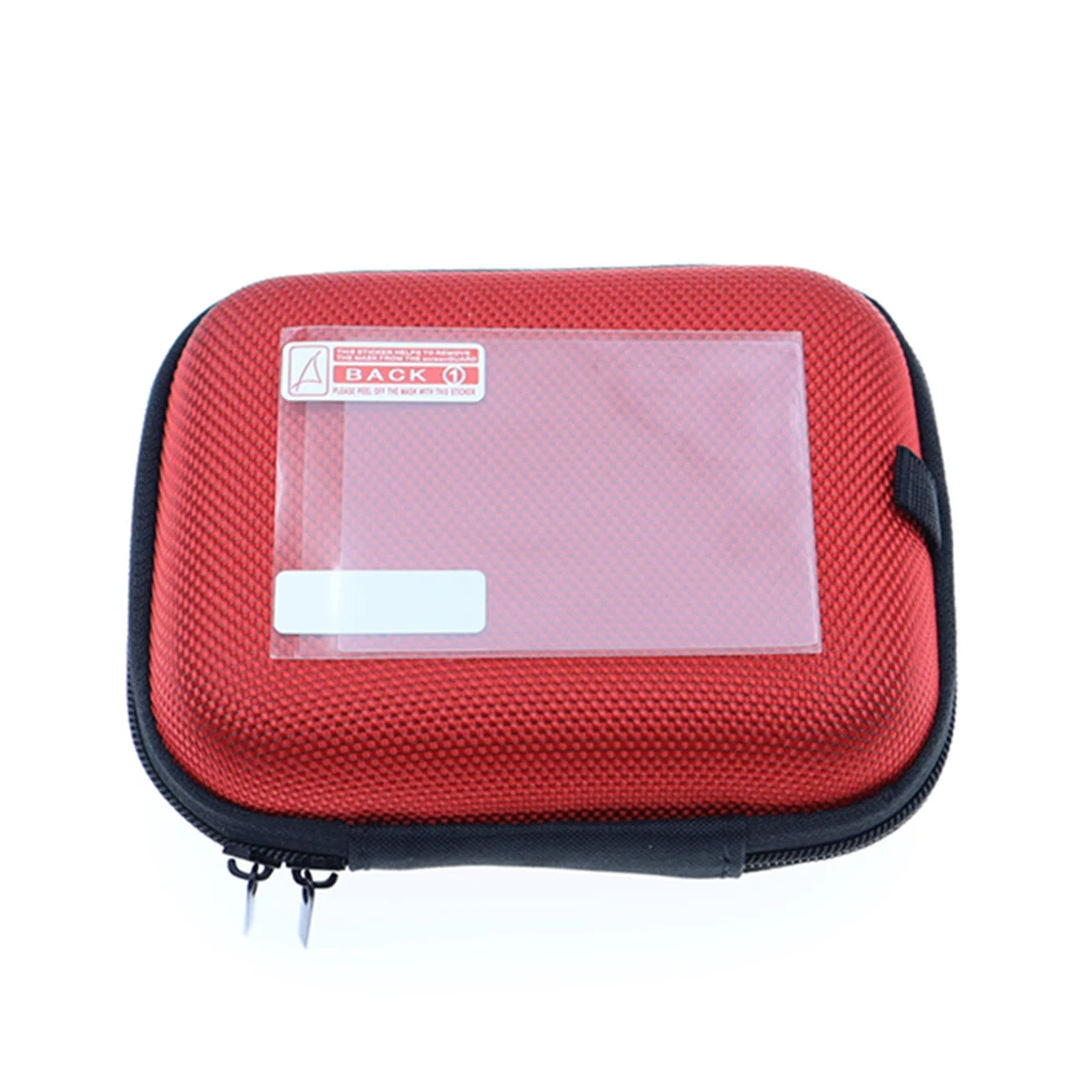 1 Zestaw folii ochronnej na lusterko i kolorowej torby ochronnej do konsoli do gier GBA SP Pokrowiec ochronny + folia ekranowa