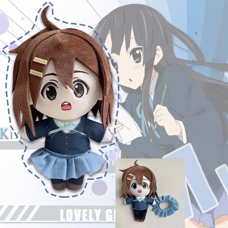 

20 см аниме K-ON! Hirasawa Yui плюшевая кукла Kawaii Kotobuki Tsumugi косплей наряд хлопковая кукла мягкие игрушки детские подарки на день рождения
