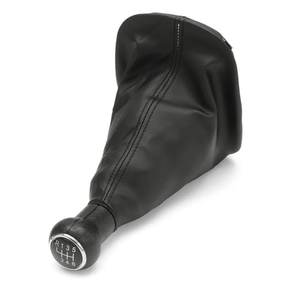 

5-скоростная ручка переключения передач, рычаг переключения передач, чехол из искусственной кожи для Peugeot 206 207 307 CC Citroen C3/C5/Xsara, автомобильные аксессуары