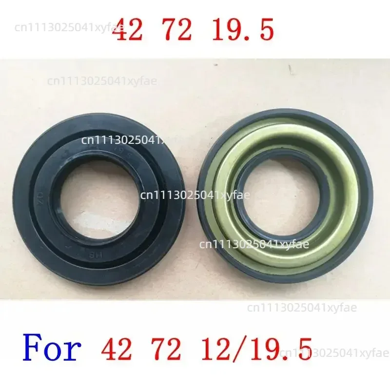 1Pc Water Oil Seal ZD 42 72 19.5 42 72 12/19.5 Compatible with Panasonic Washing Machine Roller Replacement Parts
