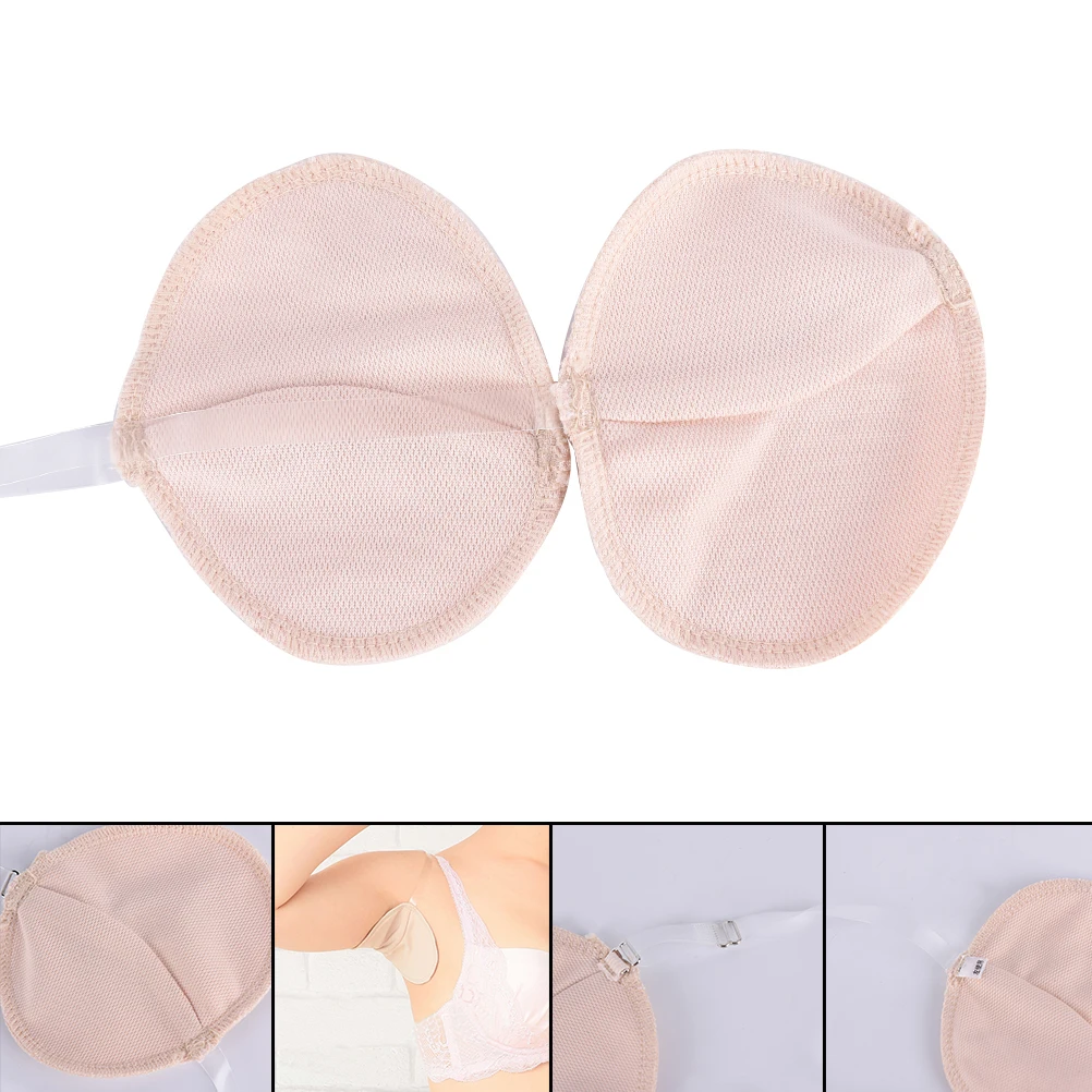 2PCS Deodorant Sweat Clothing Antiperspirant Perspiration Washable Pads New Armpit Pads Absorbing Stop Underarm