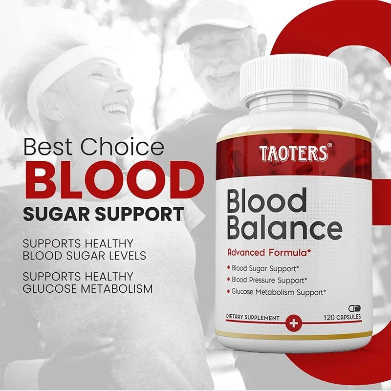 Blood Balance Advanced Formula All Natural Blood Sugar Support Supplement - Promotes Cardiovascular and Heart Health