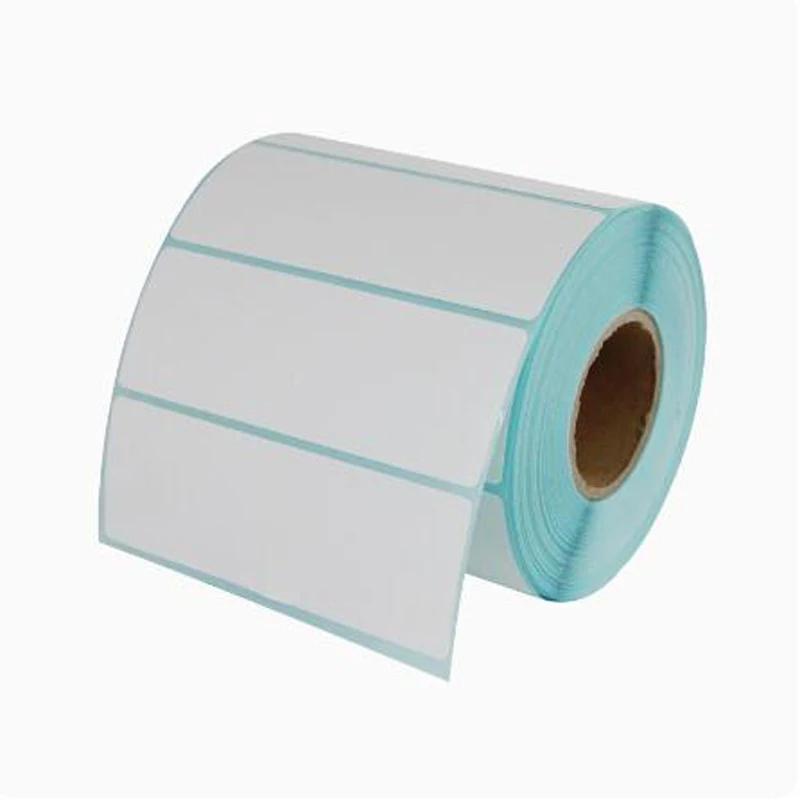 Imagem -02 - Etiqueta Adesiva 100 mm x 40 mm 800 Pcsroll Etiqueta Térmica Preço de Supermercado Etiqueta em Branco Impressão Direta à Prova d Água