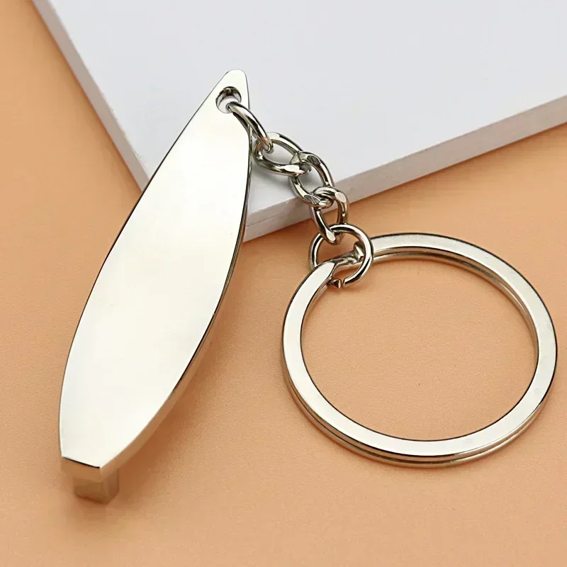 Creative Surfboard Bottle Opener Amateur Sport Gifts Treadwalk Business Keychain Solid Wear-resistant Thickened Customized