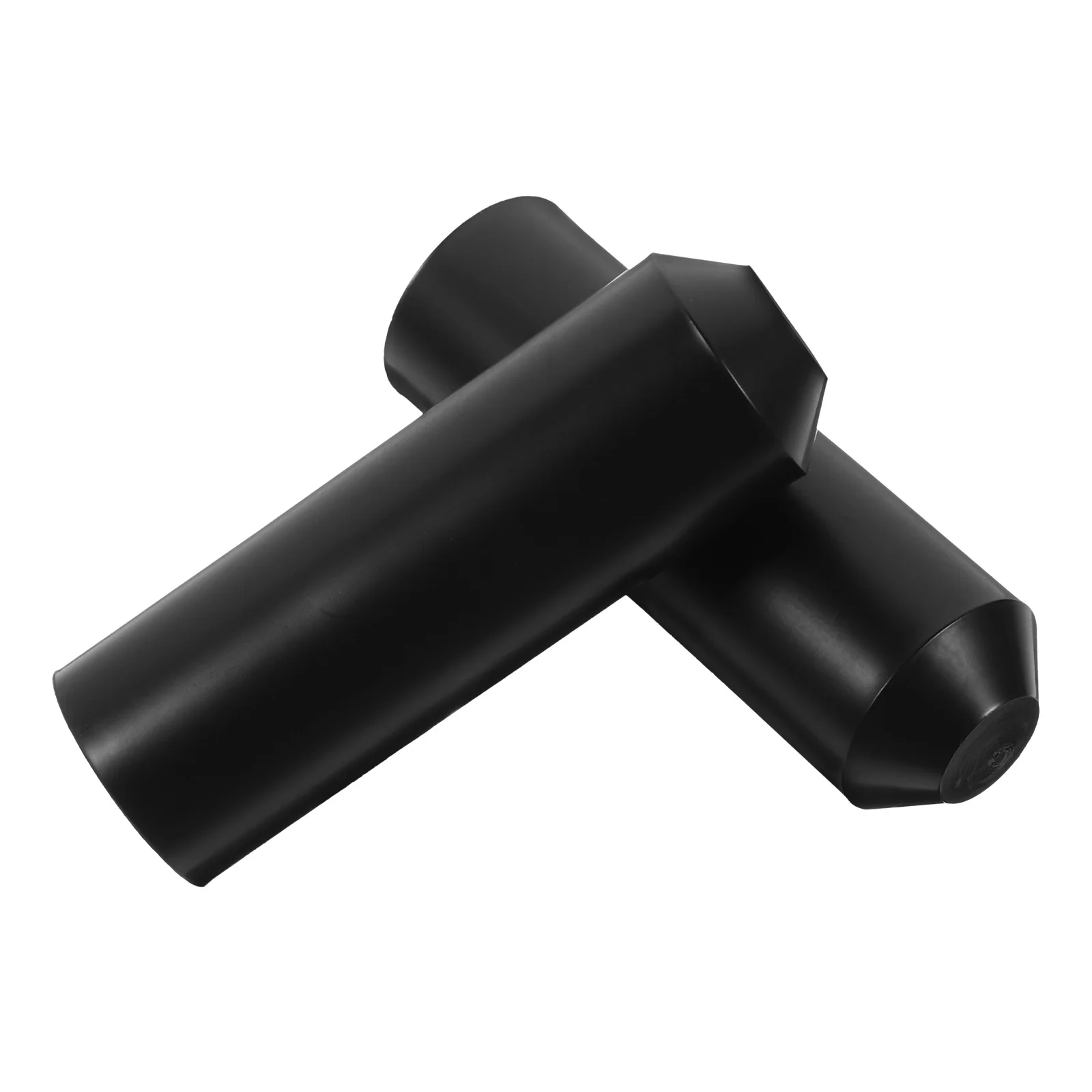 

2Pcs Waterproof Heat Shrink End Caps Plastic Shrink Caps for Ropes Wires Iron Rods High Strength Toughness Easy Install