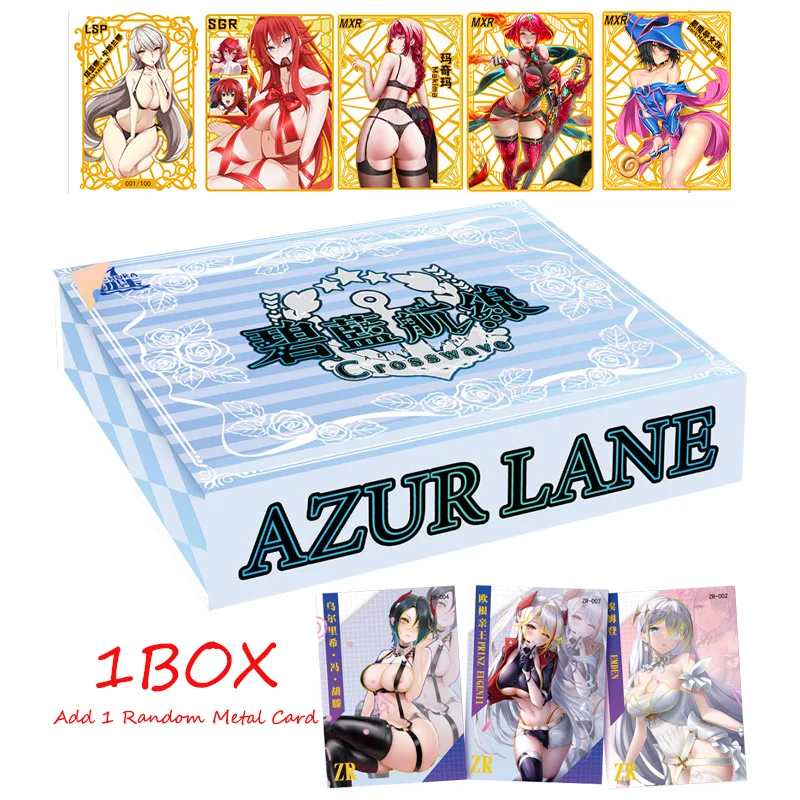 

Azur Lane Goddess Story Card Waifu Booster Box Ccg Acg Doujin Toys And Hobby Gift