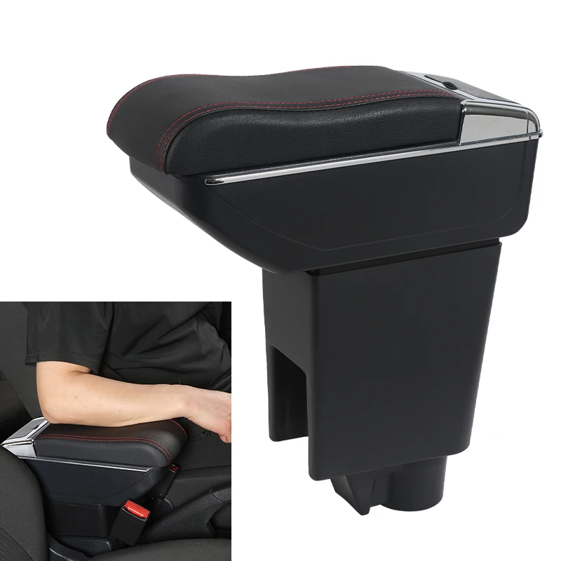 For Fiat Argo For Fiat Cronos For Fiat Strada For RAM 700 Armrest Car Storage Box Interior Retrofit Dedicated Car Accessories