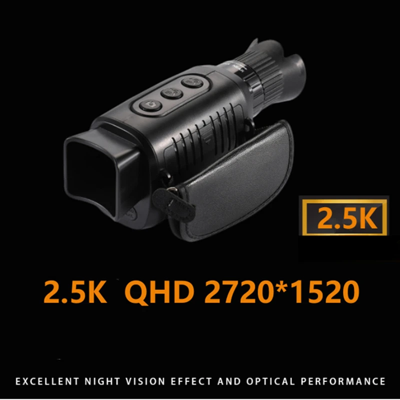 Monocular Night camera Device 1080P HD Infrared Camera 5X Digital Light Zoom Hunting Telescope Outdoor Search Full Darkness 300m