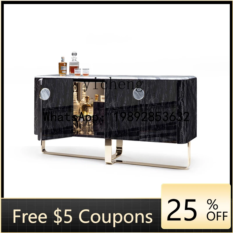 

z7 light luxury home restaurant side cabinet storage storage locker modern simple wine cabinet