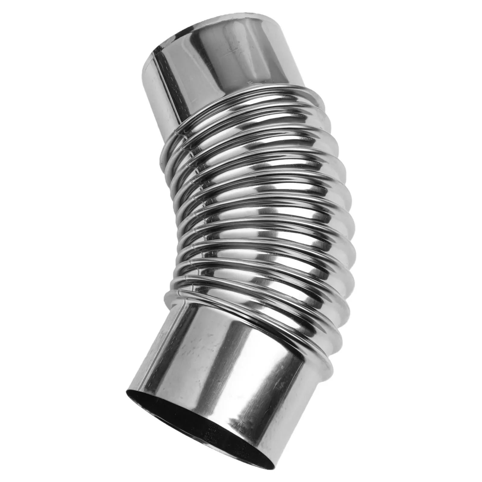 For Camping For Outdoor Fireplace Stainless Elbow Flue Pipe Stove Pipe Multi-application Use Outdoor Use Single Unit Pack