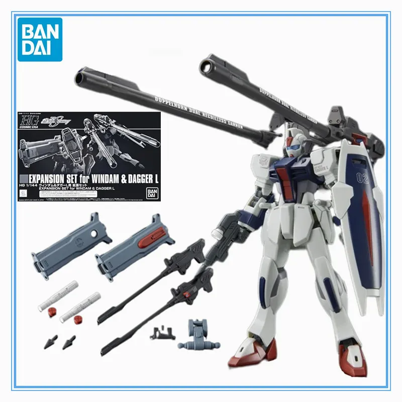 

Latest Original Genuine HG 1/144 EXPANSION SET FOR WINDAM & DAGGER L Gundam Bandai Anime Model Action Figure Gifts Collectible