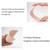 5pcs/Pack 1-8mm Thicks Lightweight Wooden Plank Craft Board Model Building Carving Handicraft Wood Accessories 2