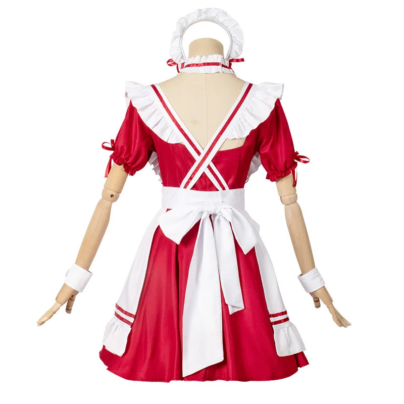 لوليتا فستان حفلة فتاة فستان القوس الحلو فستان الأميرة لطيف Kawaii الكشكشة تأثيري حلي مجموعة من ثمانية قطع