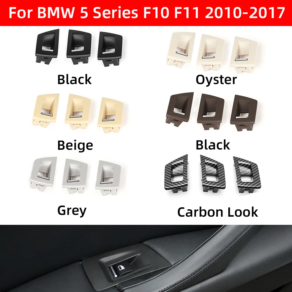 LHD RHD Left Right Passenger Door Window Lifter Switch Panel Cover Button For BMW 5 Series F10 F11 520i 523i 525i 528i 535i
