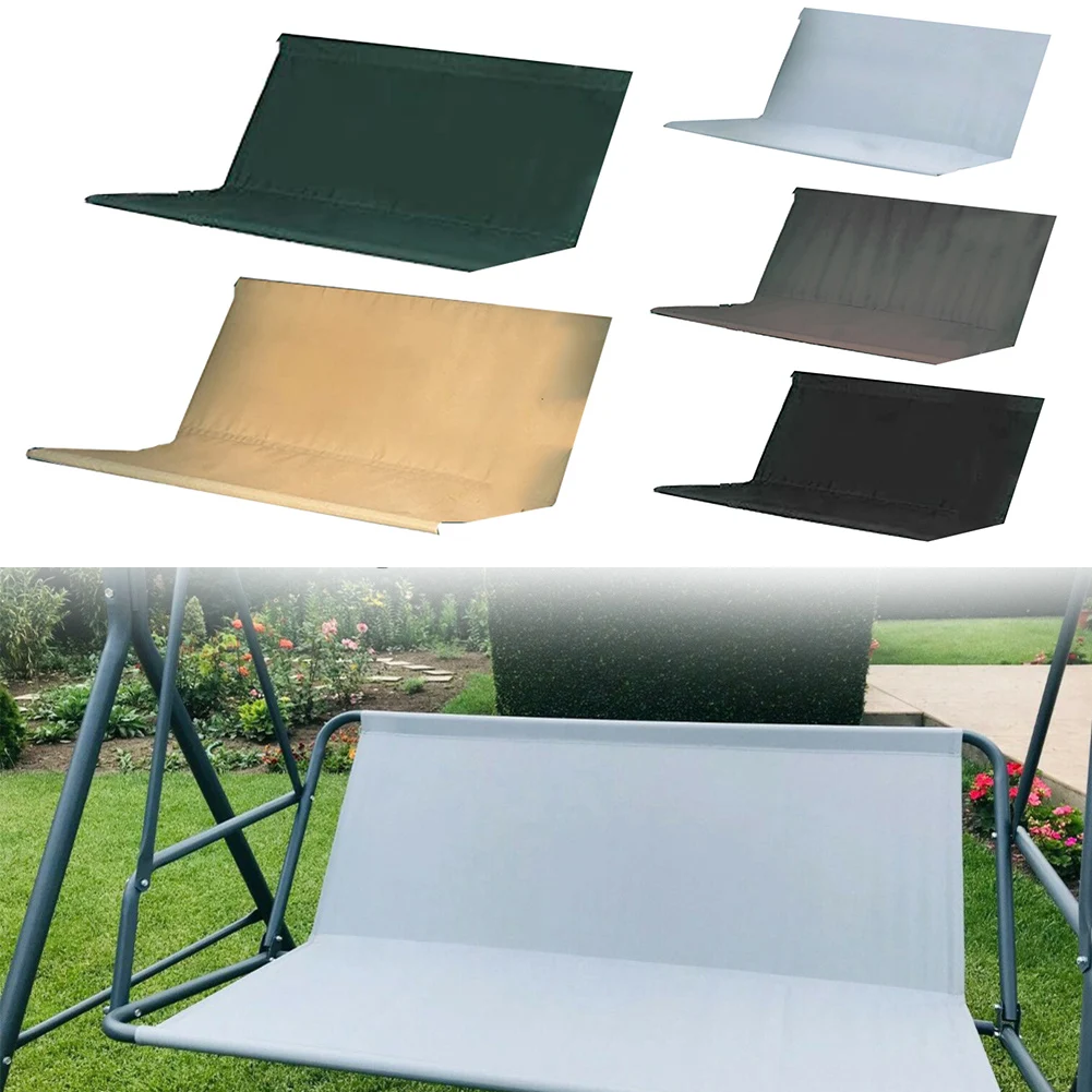600D Waterproof Garden Swing Seat Cover For Outdoor Patio Swing Chair Porch Bench Sling Chair Replacement Fabric Swing Cover