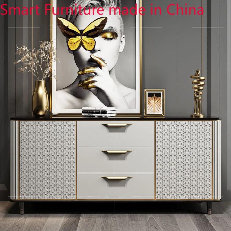 

Light Luxury Sideboards Cabinet Simple Porch Northern European Neo-Classical Hall American Shoe Locker