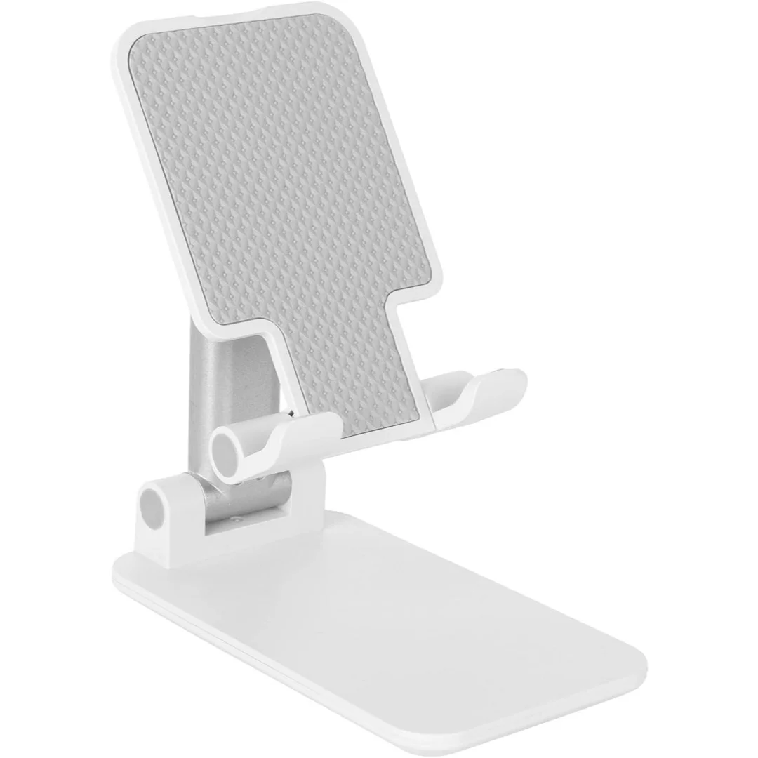 

Adjustable Desk Phone Holder Stand for iPhone iPad Tablet,Foldable Cell Phone Stand for Office Bed,Compatible with All Smartphon