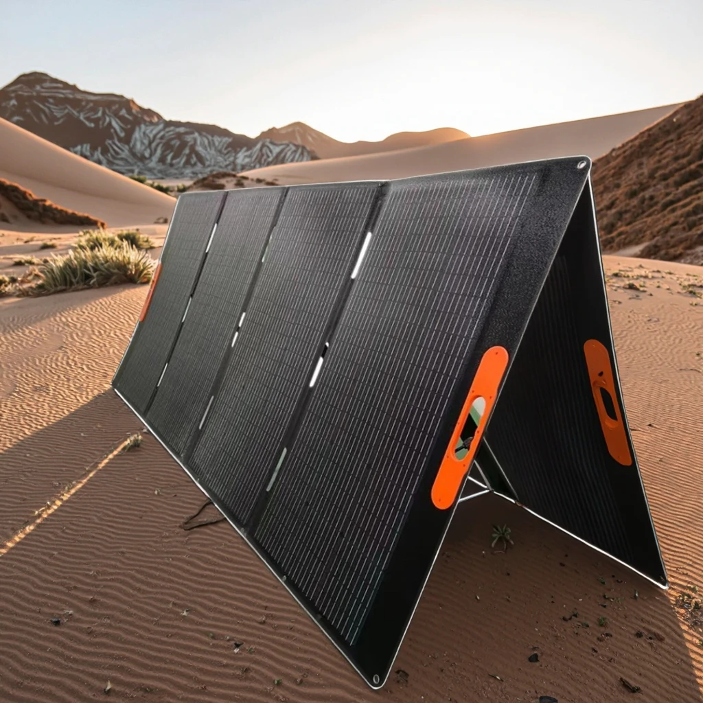 Solar Paneles Solares OEM/ODM Monocrystalline Foldable Solar Panel Laminated Portable Outdoor  Supported 400W Integrated