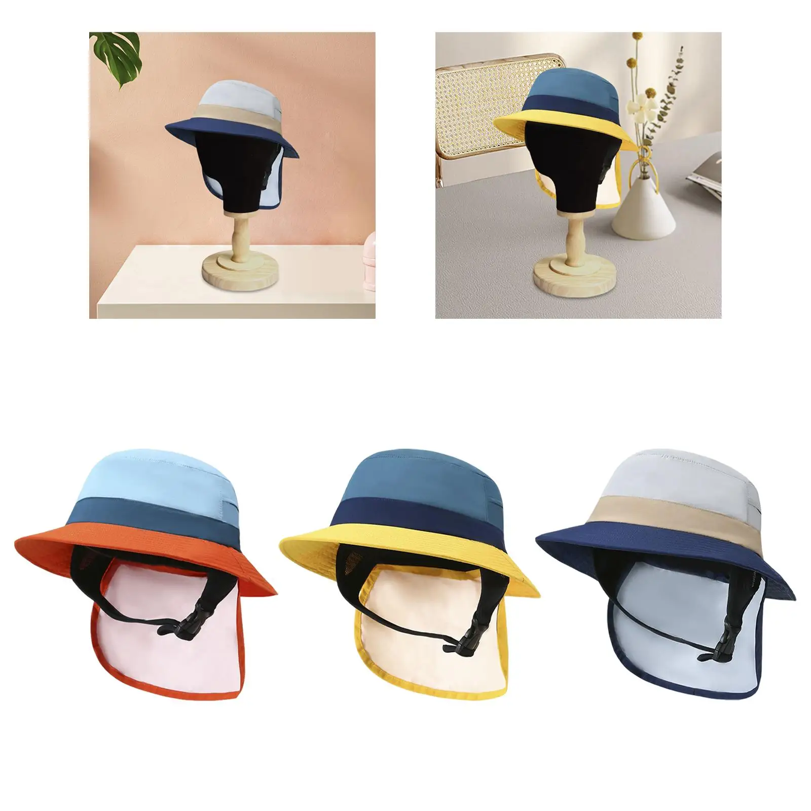 

Панама с солнцезащитным кремом, дышащая, водонепроницаемая, летняя, с широкими полями и ремнями на подбородке