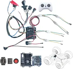 12V 24V 4WD Self-Made High-Power Children Electric Ride on Car Set of Wire Harness 2.4G Remote Control Box Switch Upgrade Kit