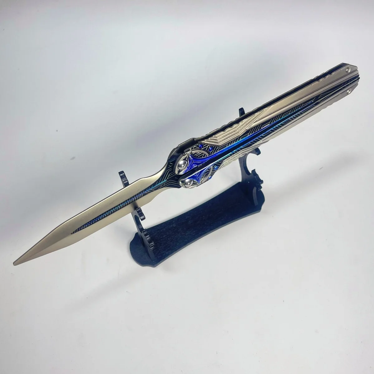 9.8 inch Delta Force Polaris Metalen Katana Zwaard Japanse Katana Originele Samurai Sabel Ninja Mes Cosplay Accessoires Prop Speelgoed