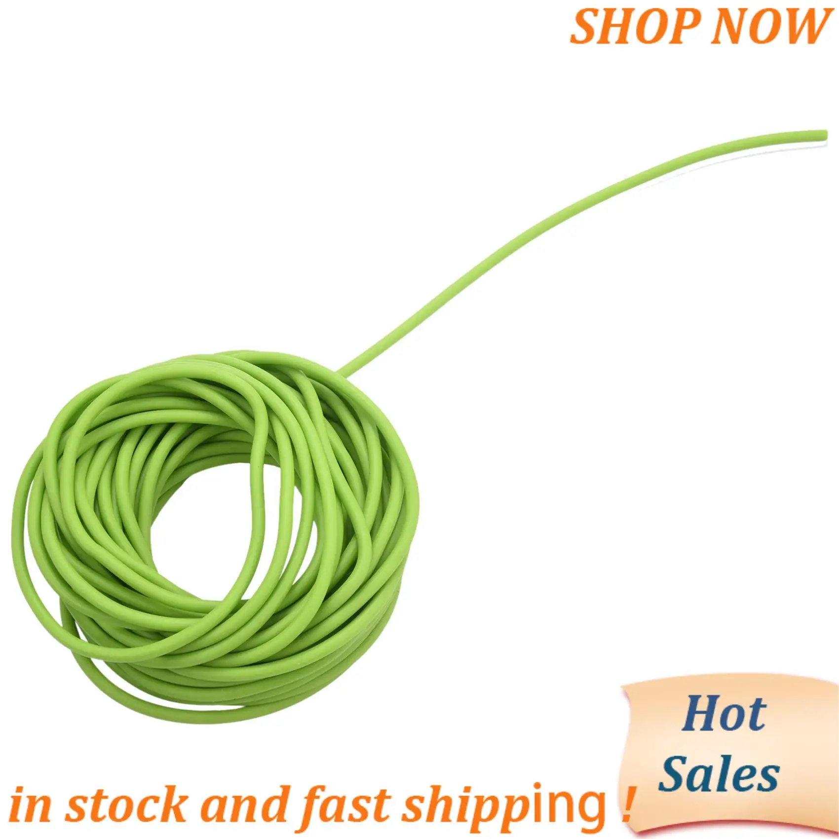 

ABVB-3Pcs 32 Feet 5Mm Natural Latex Rubber Tube Tubing Replacement Band 10M