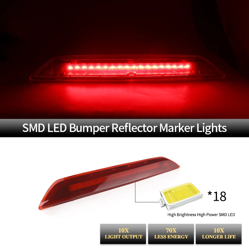 3Rd Rear Third Brake Light Lamp Stop Light High Mount Lamp For Ford Transit 2015 2016 2017 2018 2019 2020 BK3Z13466A BK3Z13466C