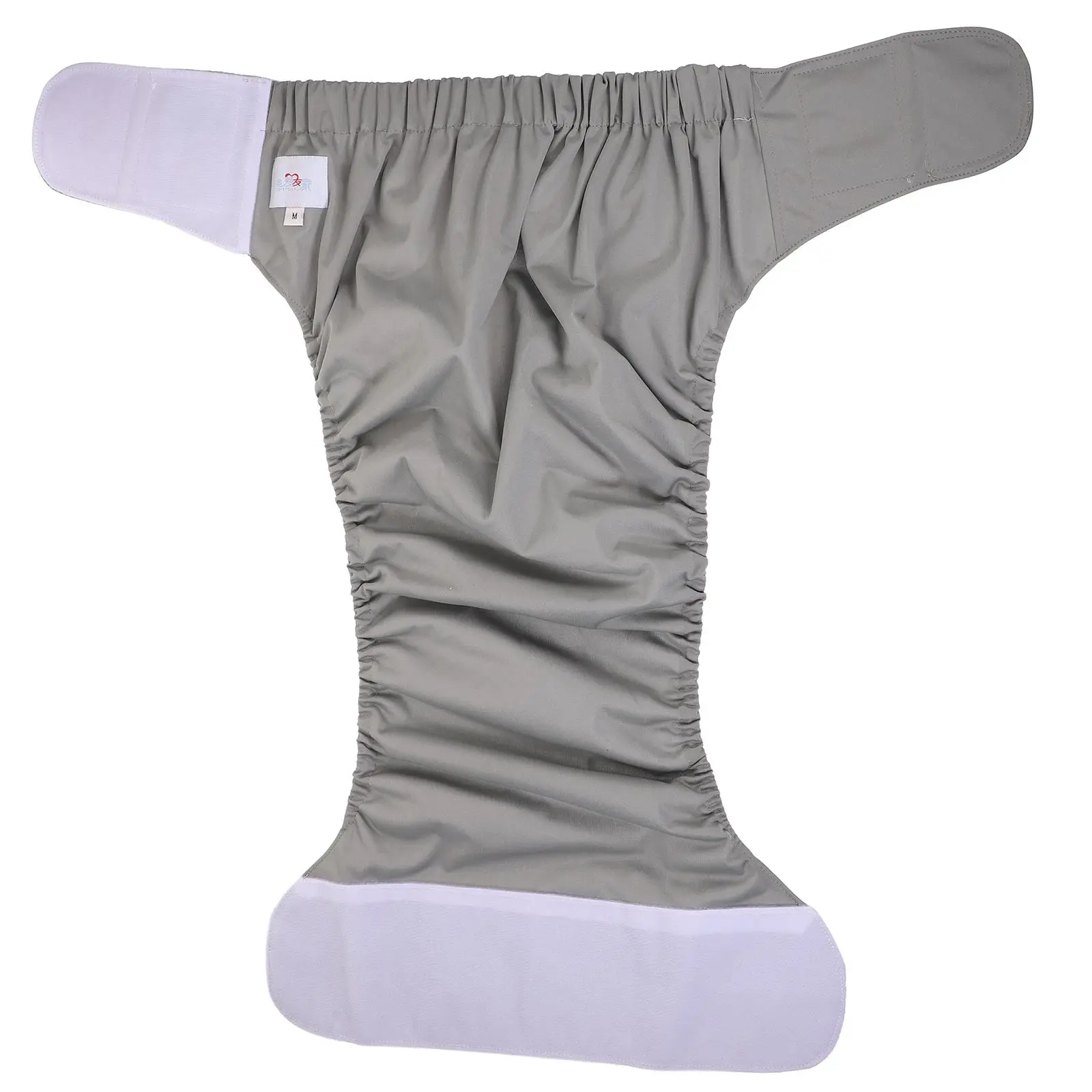 Adult Nappy Incontinence Pants Absorbent Pad Cloth Diapers for Men Washable Reusable Leakproof Comfortable Soft